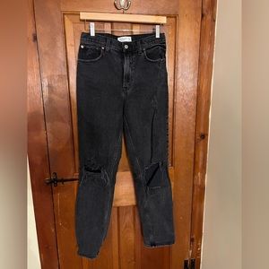Abercrombie 90’s high rise jeans
